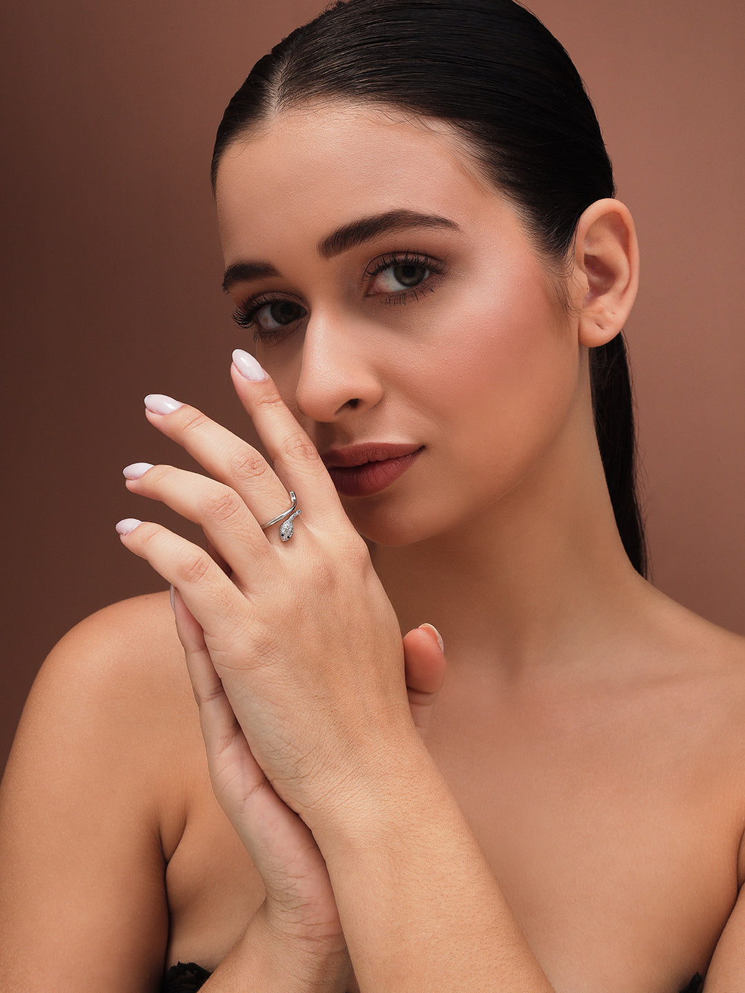 Sliver Snake Ring