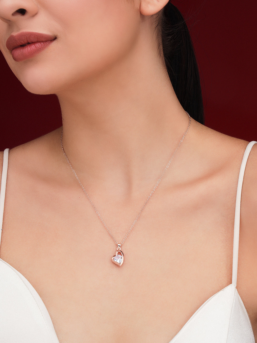 Rose Gold Shell Pendant