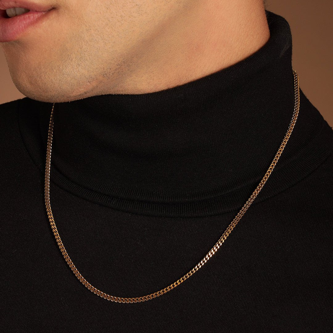 Gold Herringbone chain